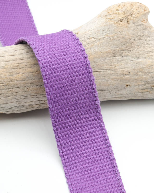 Sangle Coton 30MM Violet - Maison Klem